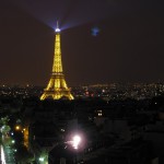 nighttime Paris