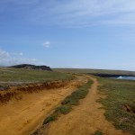 10km hike to Papakolea Green Sand Beach